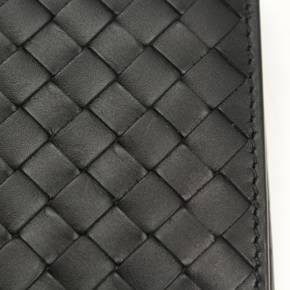 Bottega Veneta Intrecciato Bifold Wallet Black - Picture 8 of 9